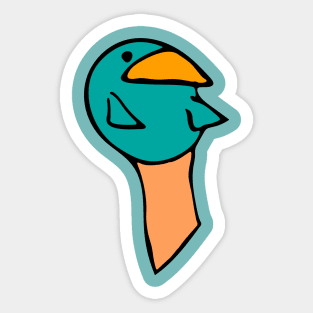 A Platypus Mystery Sticker